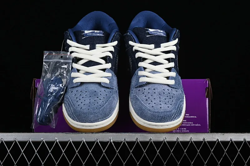 All Categories Nk SB Dunk Series Nk SB Dunk Low Low-top sneakers Nk SB Dunk Low Pro Prm "Denim Gum" Denim denim low-top casual sneakers CV0316-400